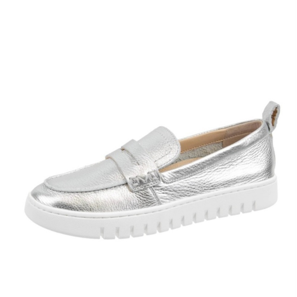 Vionic Silver Loafers